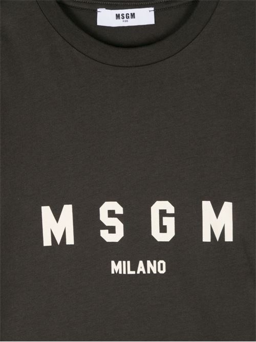 T-shirt bambino maniche corte MSGM KIDS | F4MSJUTH176103